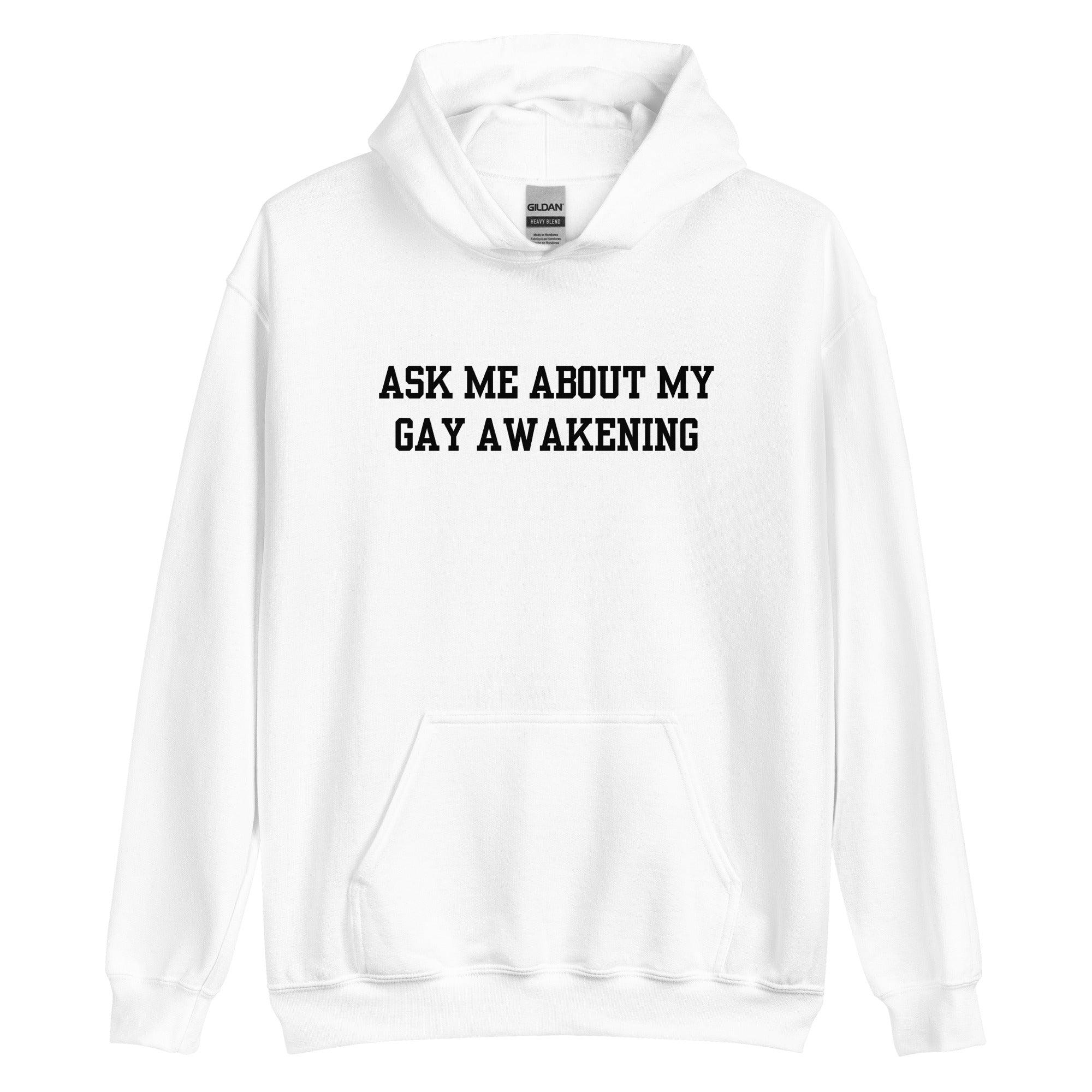 Ask Me About My Gay Awakening Hoodie