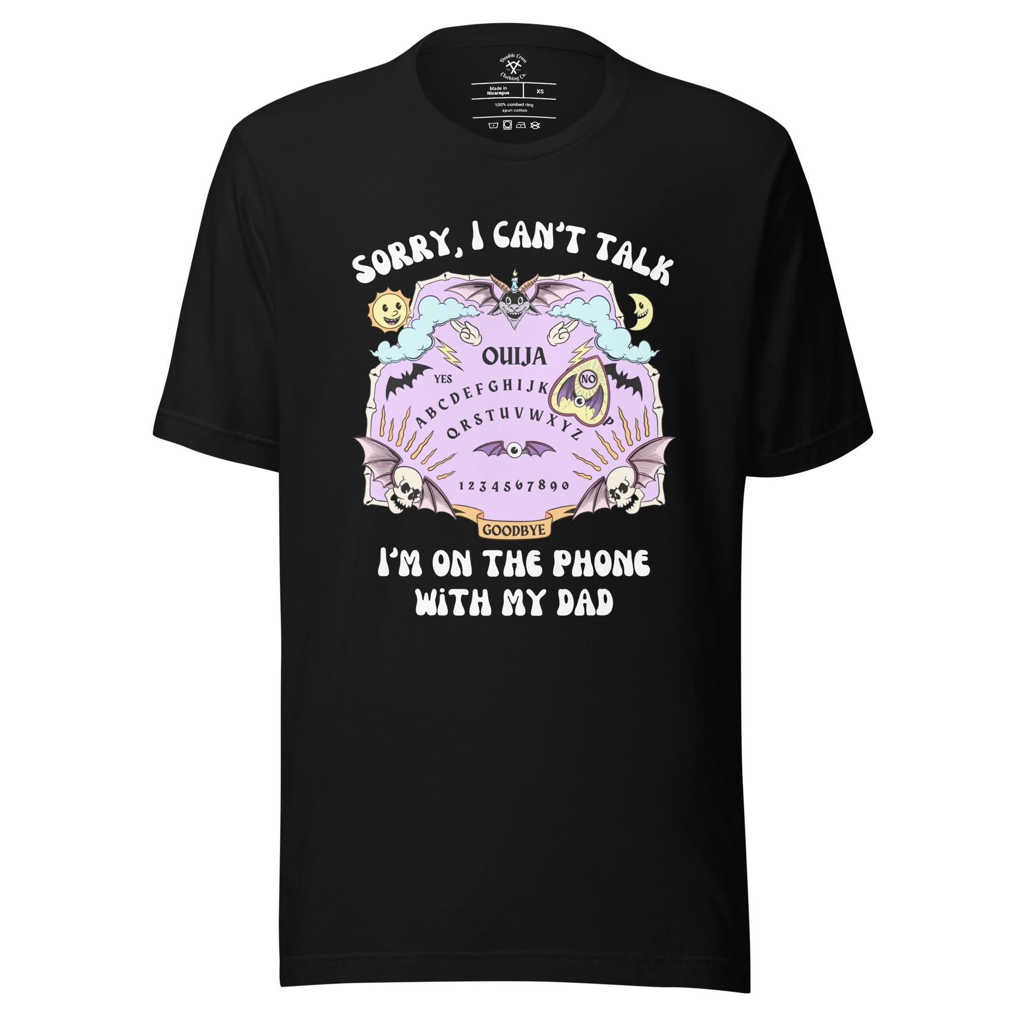 Ouija Dad T-Shirt - Black/L