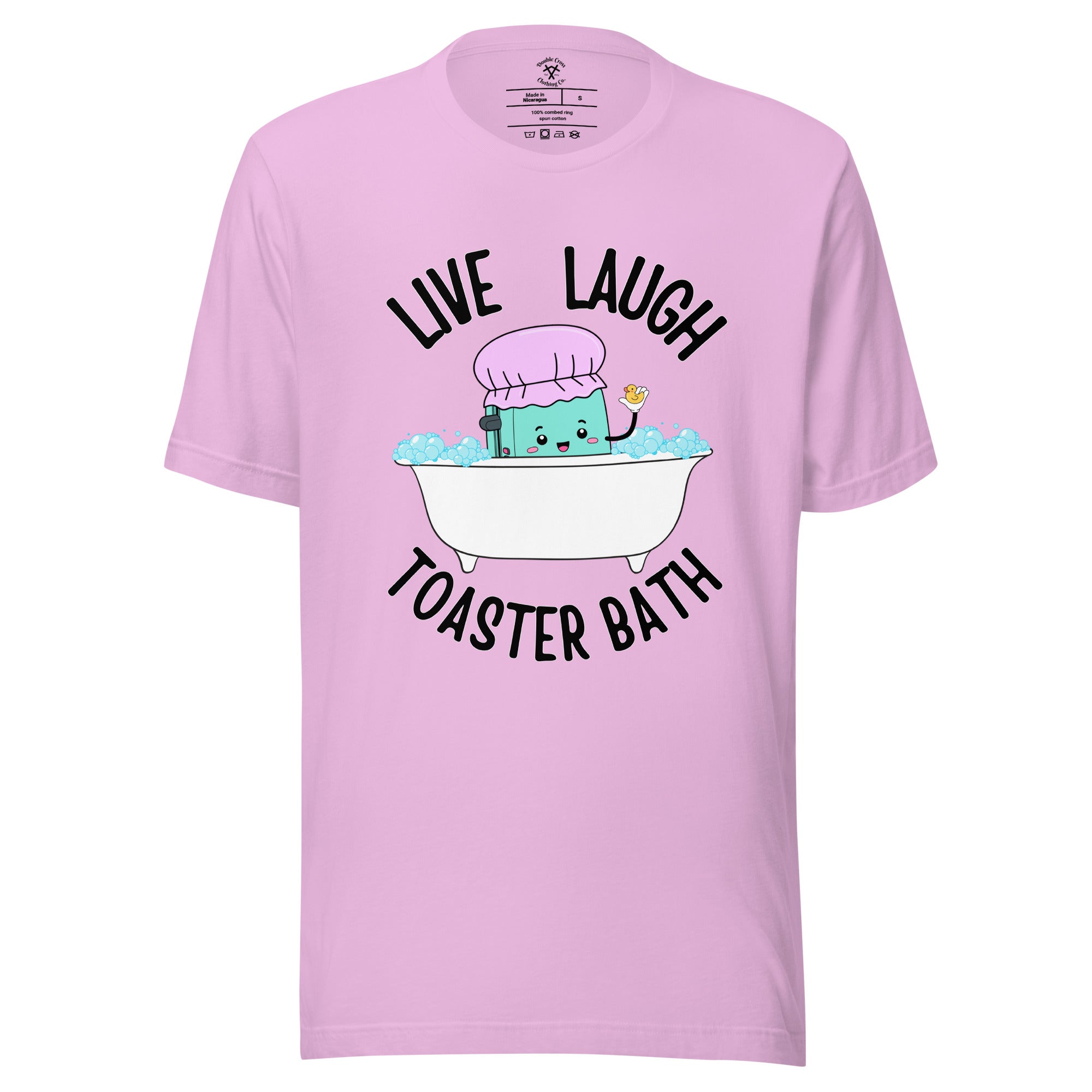 Live Laugh Toaster Bath T-Shirt