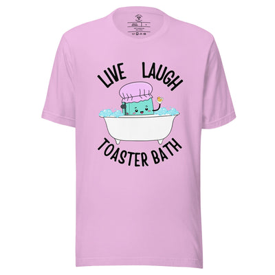 Live Laugh Toaster Bath T-Shirt