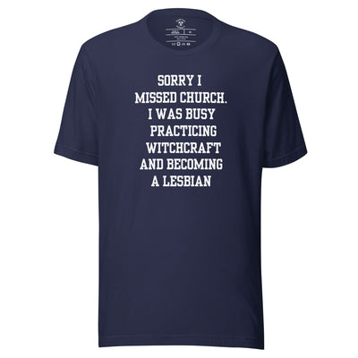 Missed Church Lesbian T-Shirt