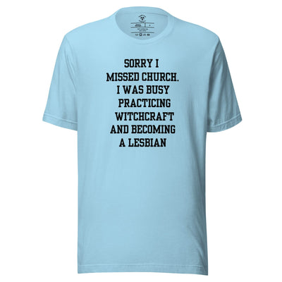 Missed Church Lesbian T-Shirt