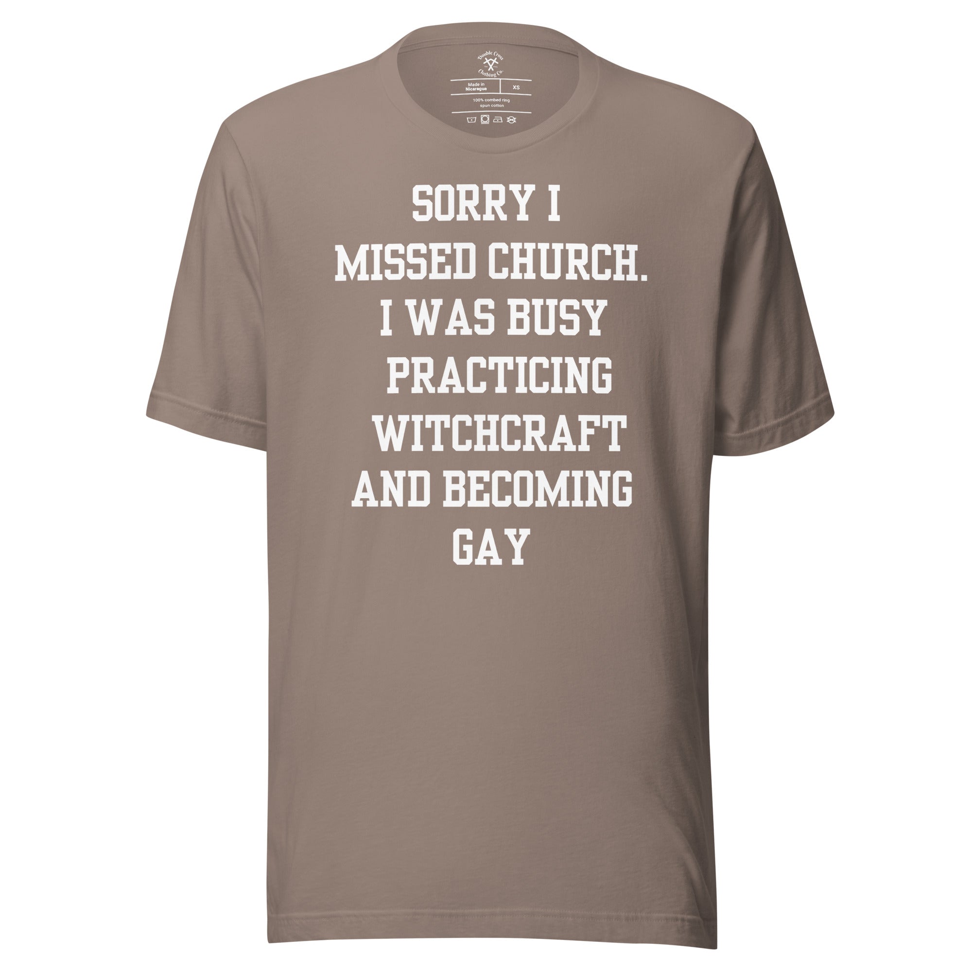 Missed Church Gay T-Shirt