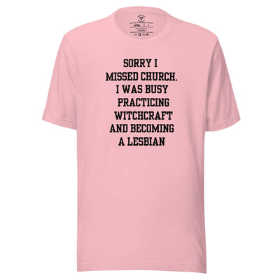 Missed Church Lesbian T-Shirt