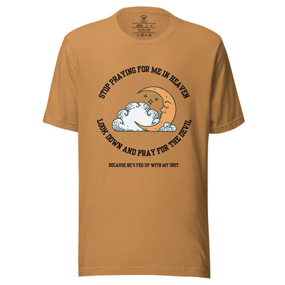 pray for the devil t shirt