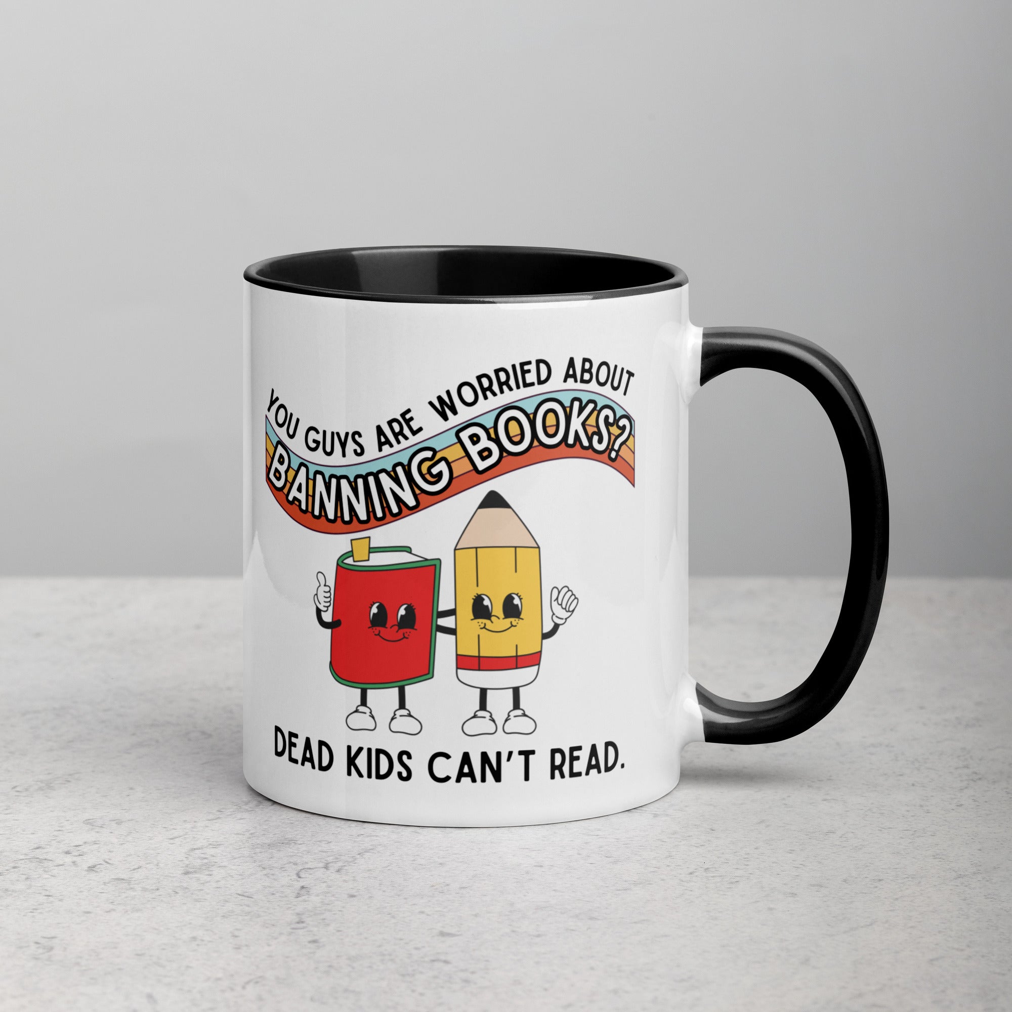 Dead Kids Can't Read Mug