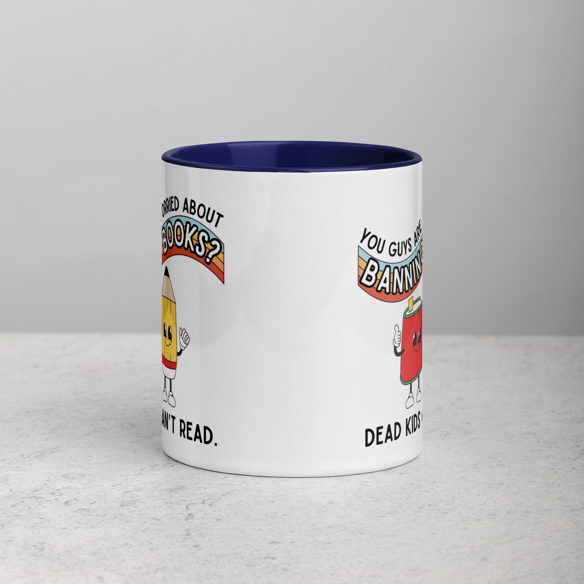 Dead Kids Can't Read Mug