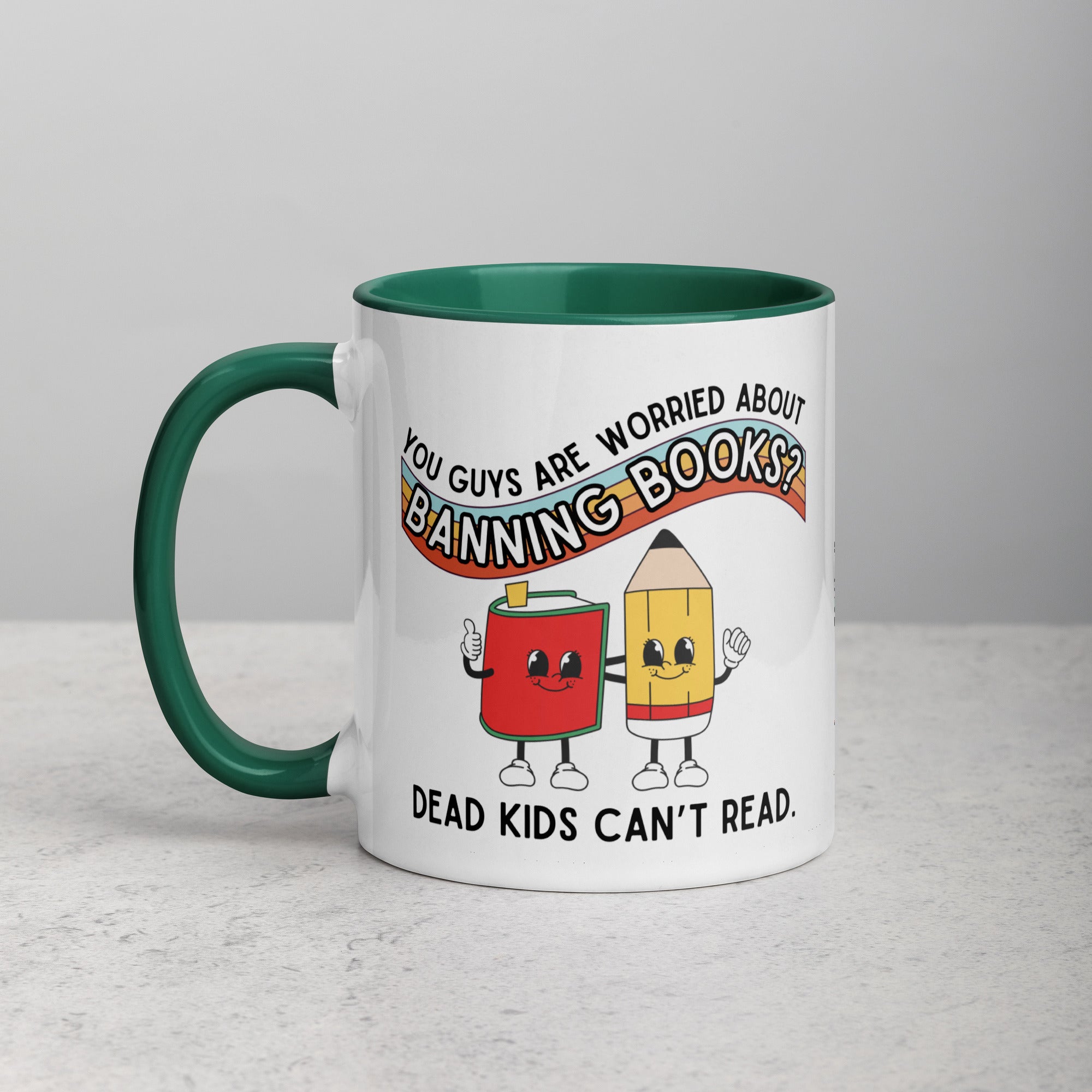 Dead Kids Can't Read Mug