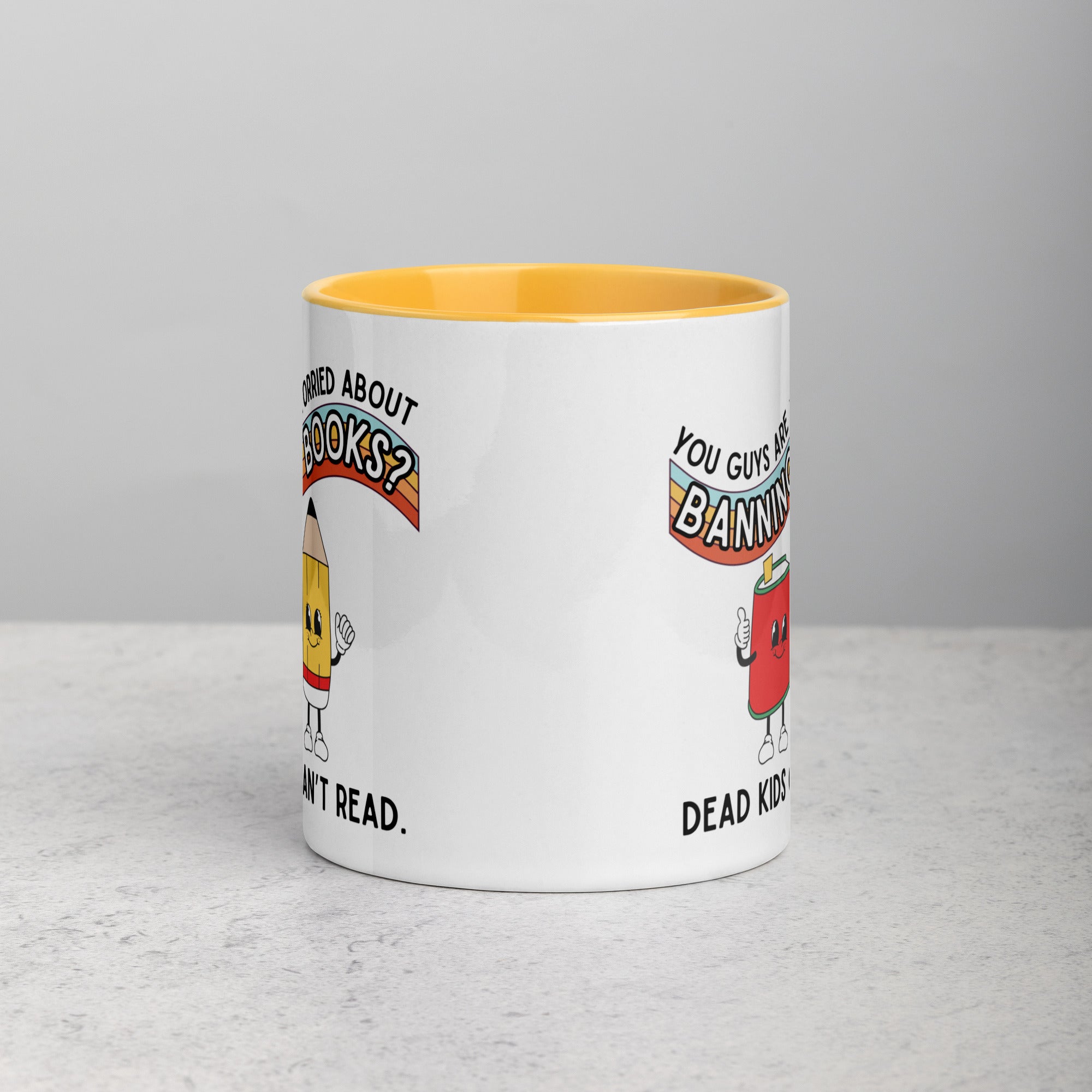 Dead Kids Can't Read Mug