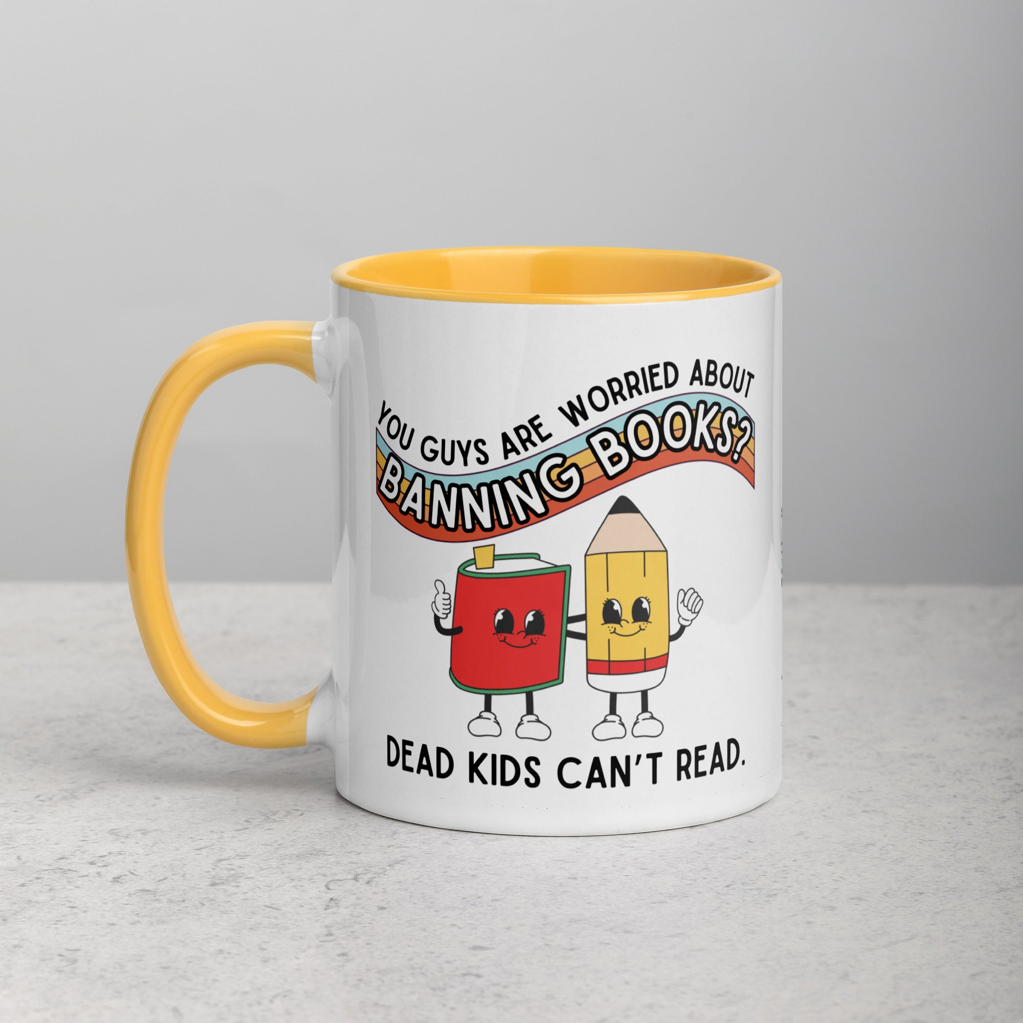 Dead Kids Can't Read Mug