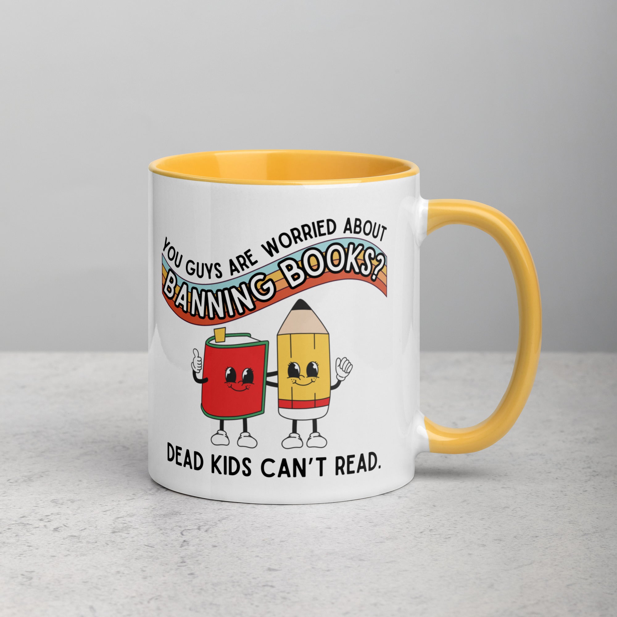 Dead Kids Can't Read Mug