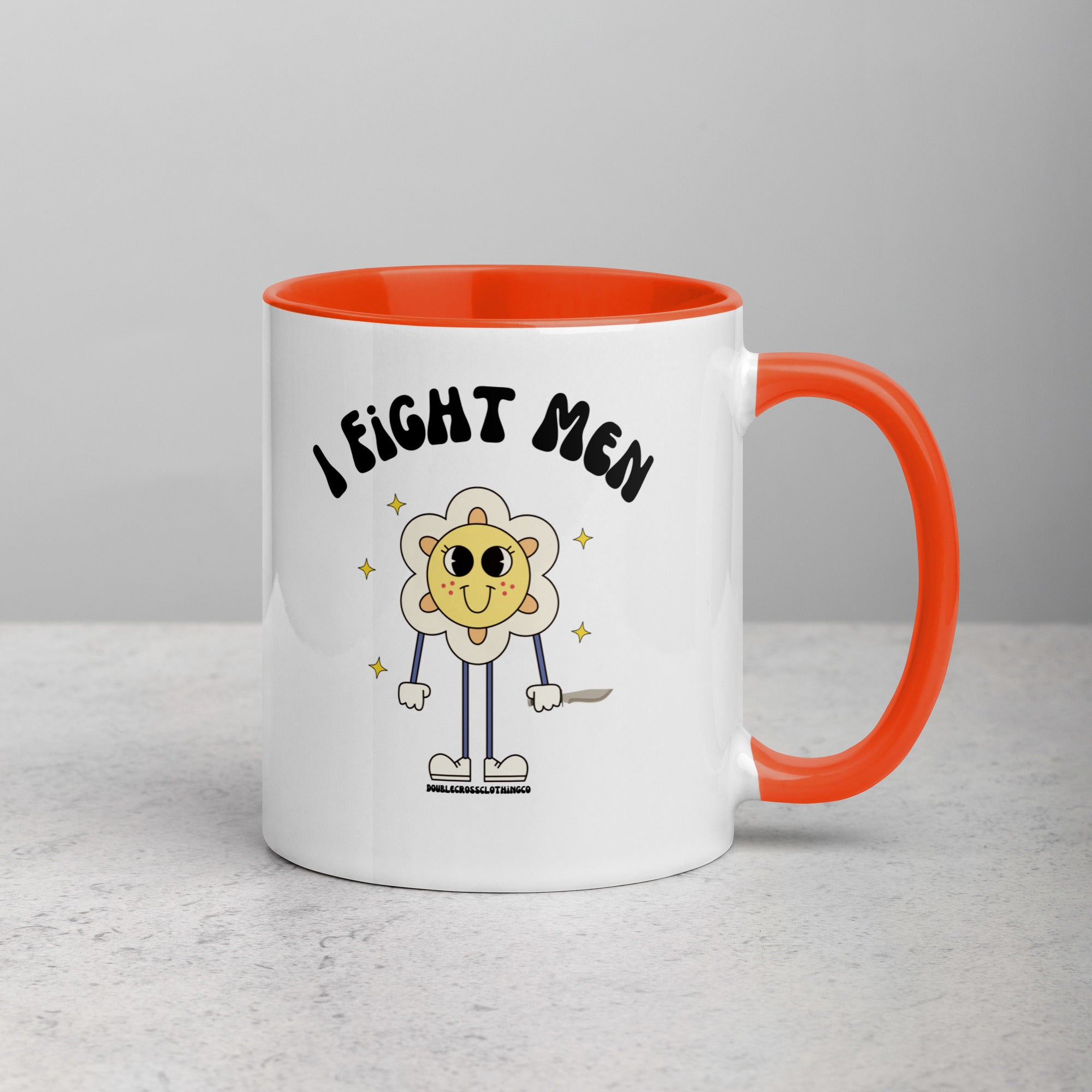 I Fight Men Mug