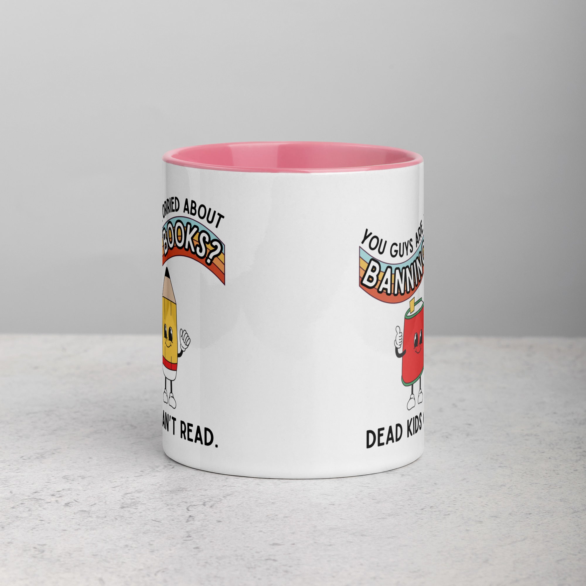 Dead Kids Can't Read Mug