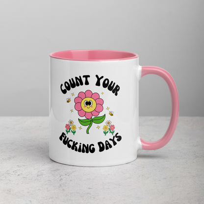 Count Your Days Mug