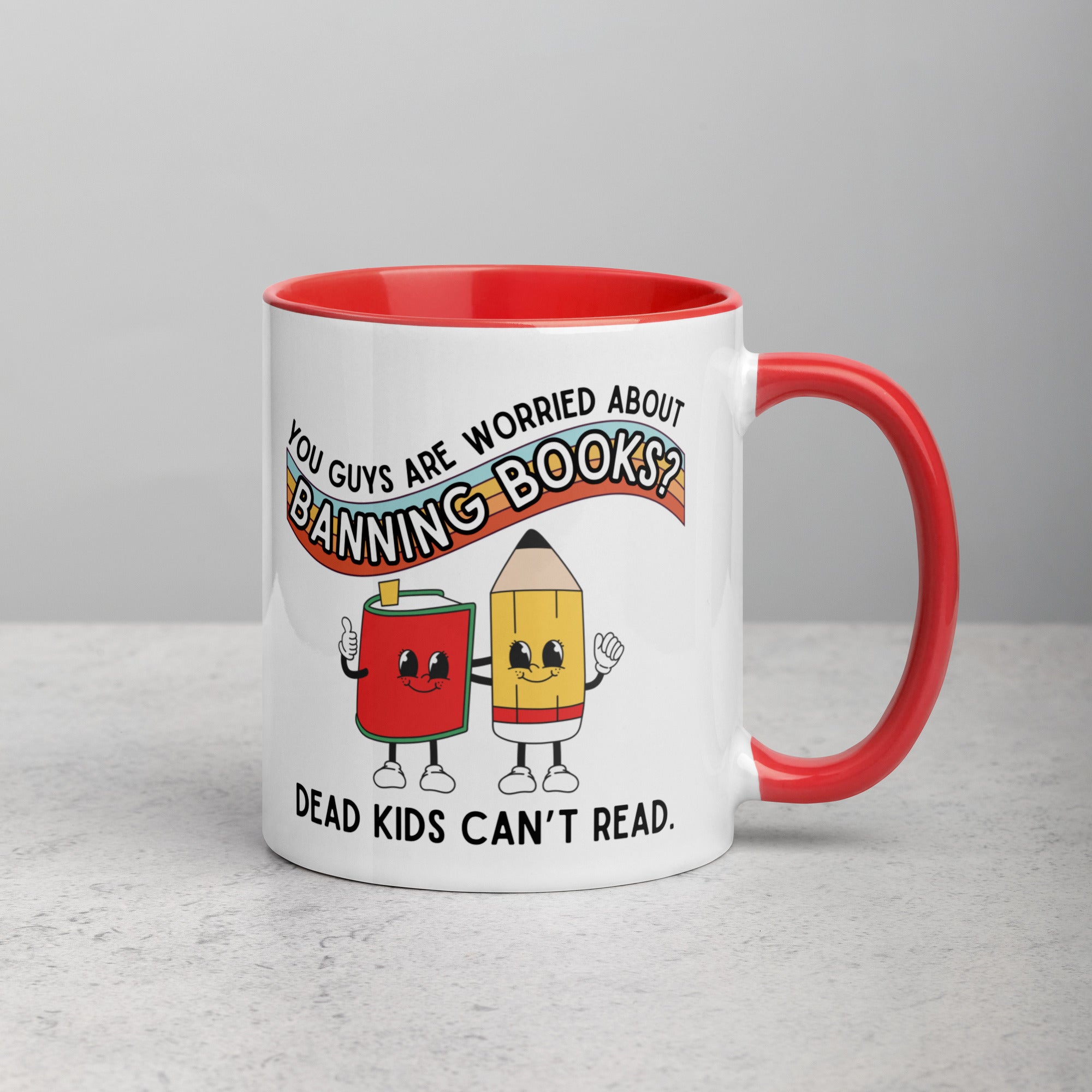 Dead Kids Can't Read Mug