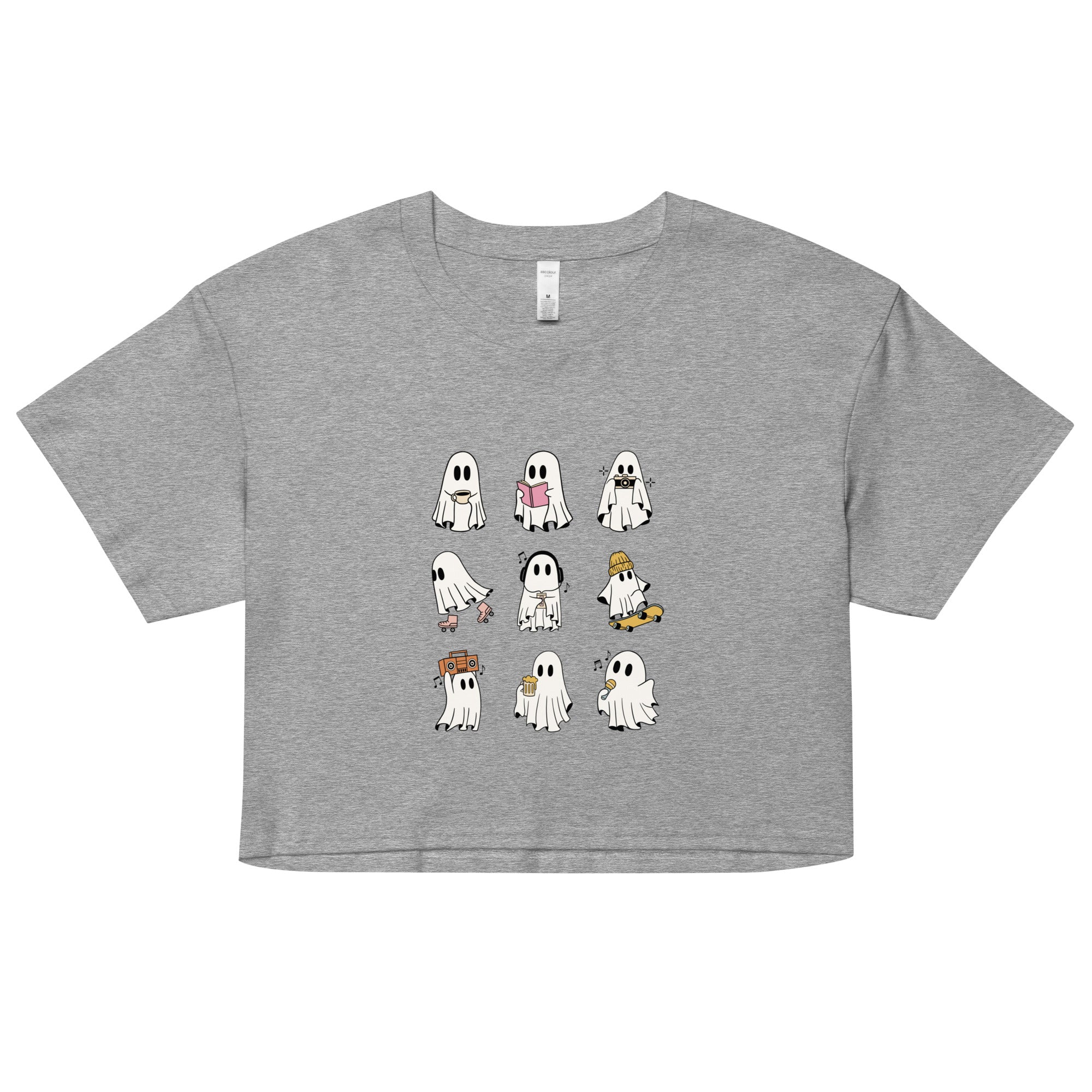 Ghosts Crop Top