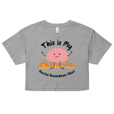 Mental Breakdown Crop Top