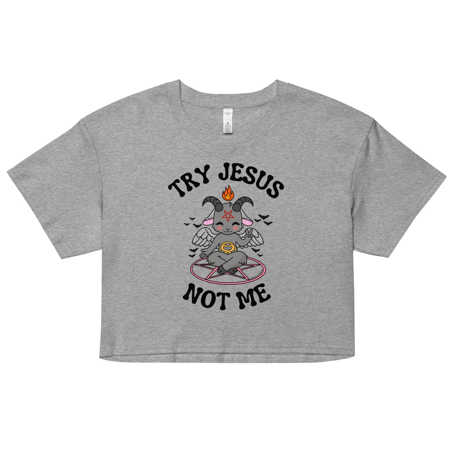 Try Jesus Crop Top