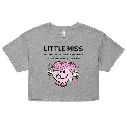 Little Miss Validation Crop Top