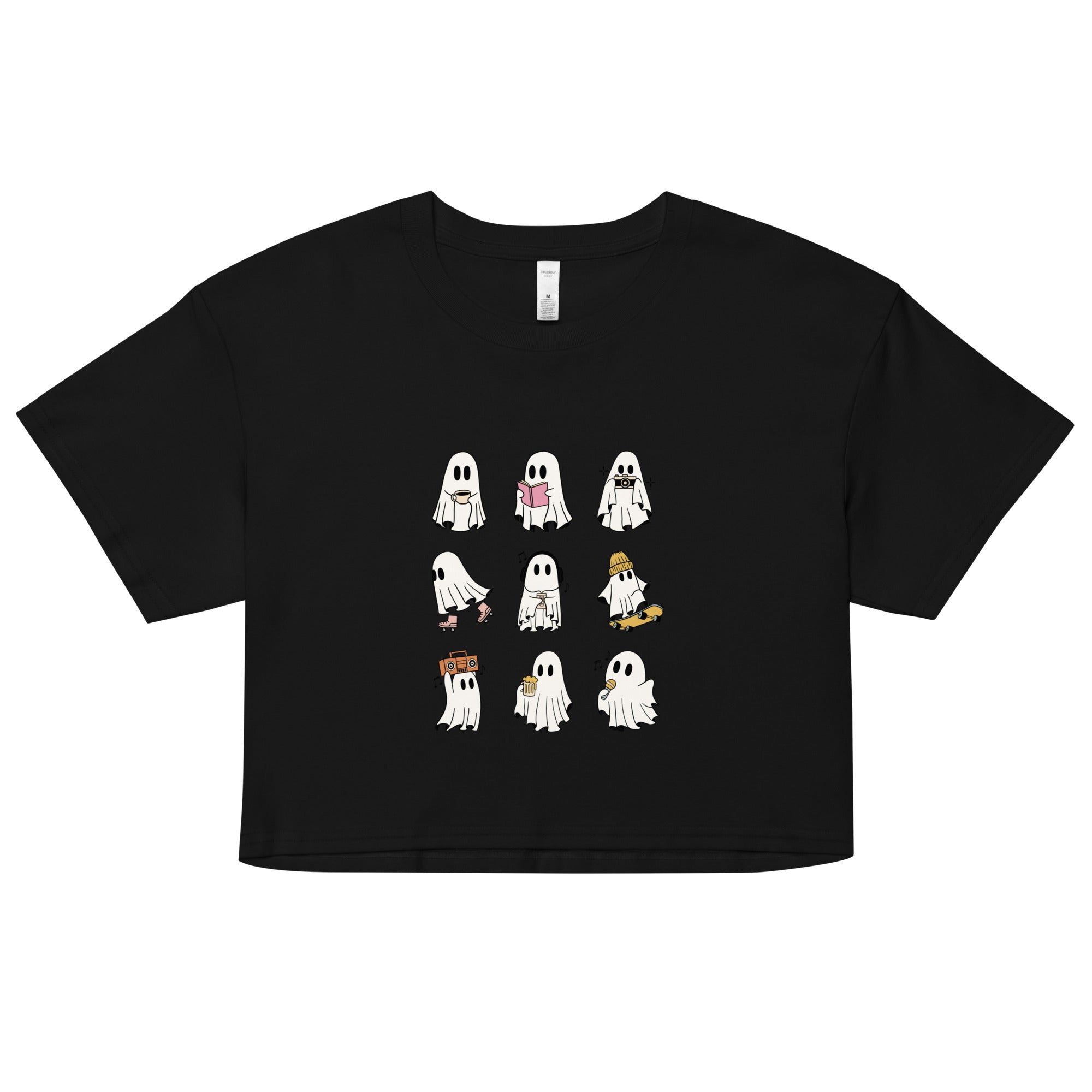 Ghosts Crop Top