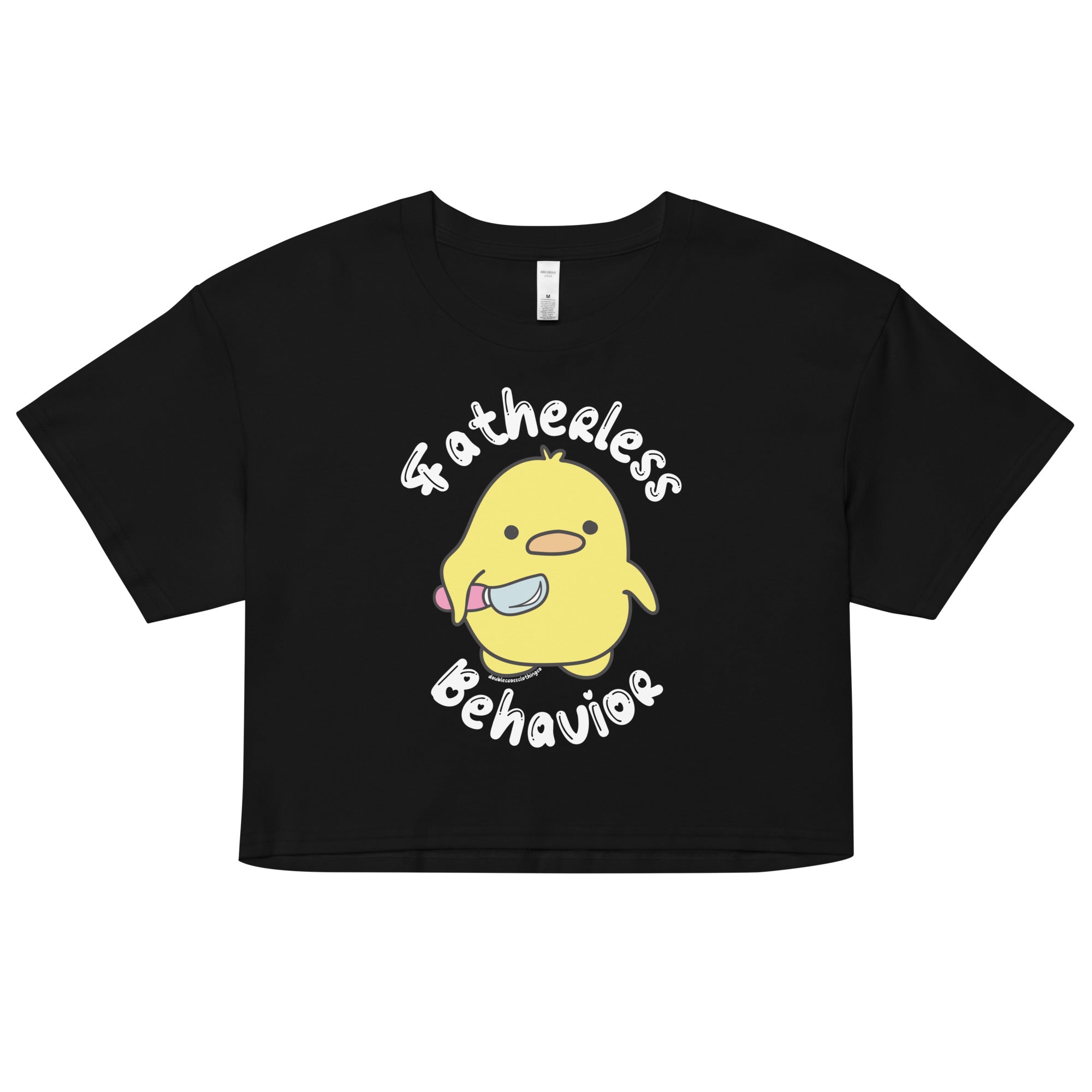 Fatherless Behavior Crop Top