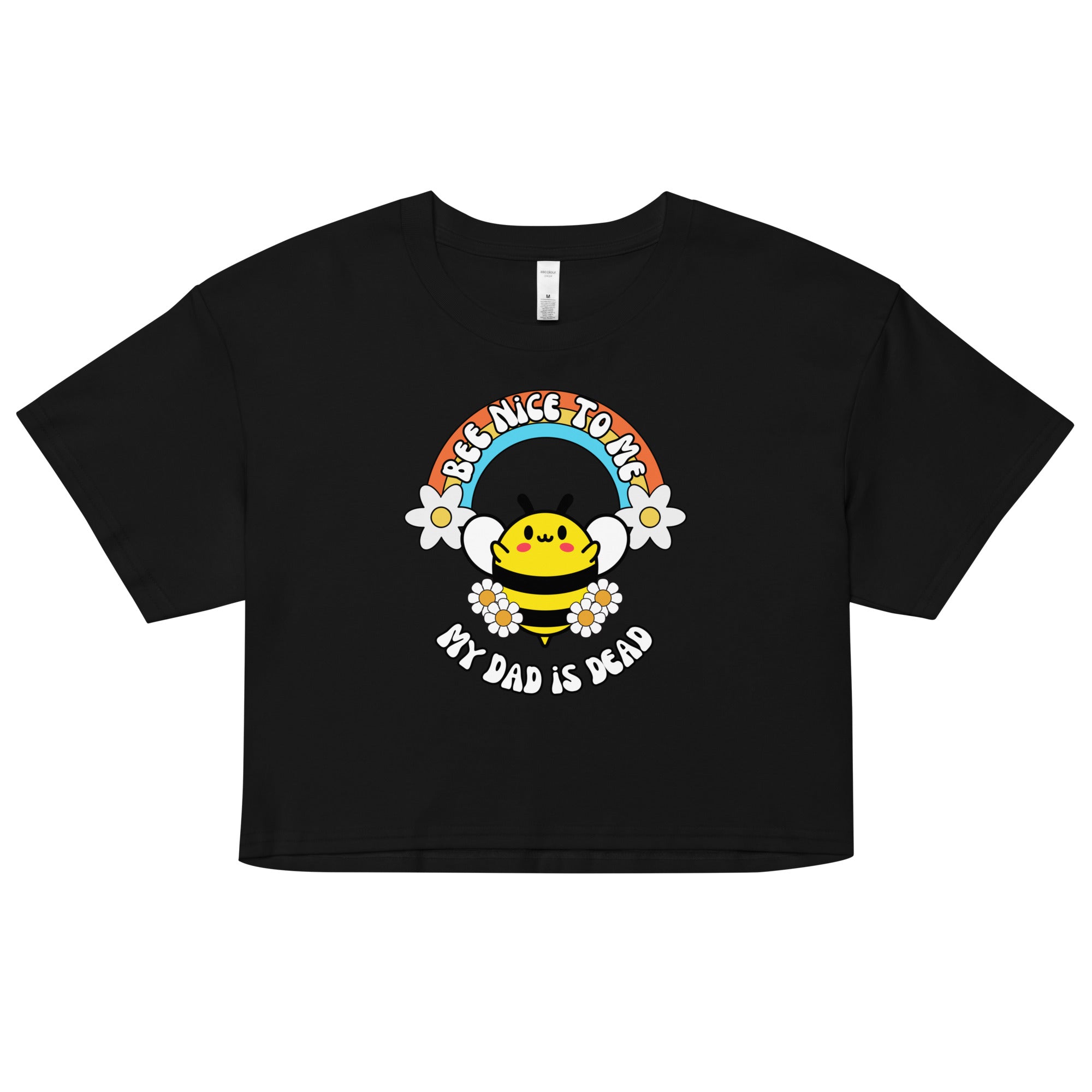 Bee Nice Dad Crop Top