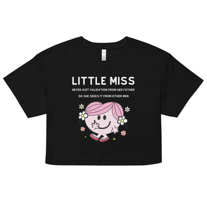 Little Miss Validation Crop Top