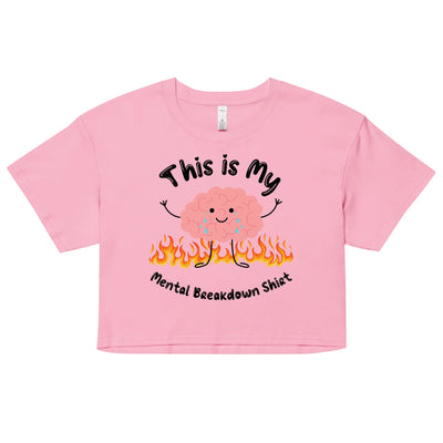 Mental Breakdown Crop Top