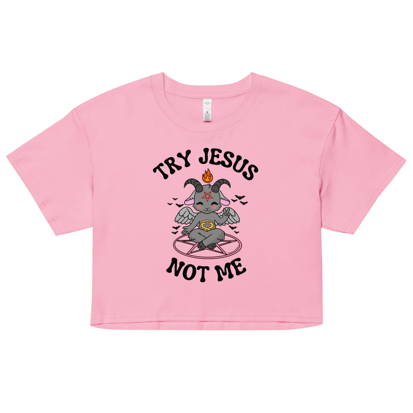 Try Jesus Crop Top