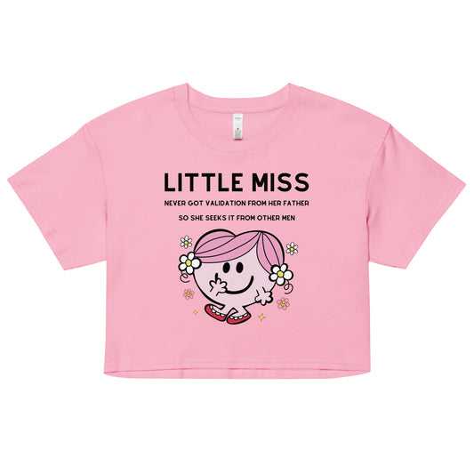 Little Miss Validation Crop Top