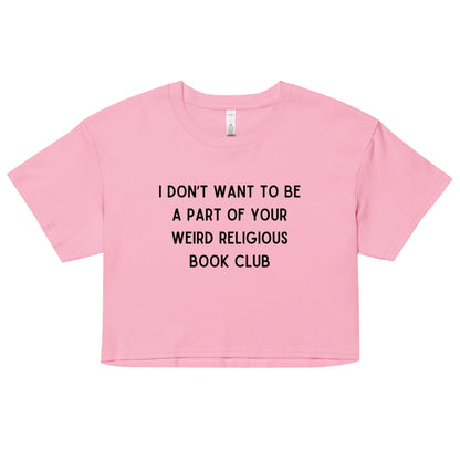 Book Club Crop Top