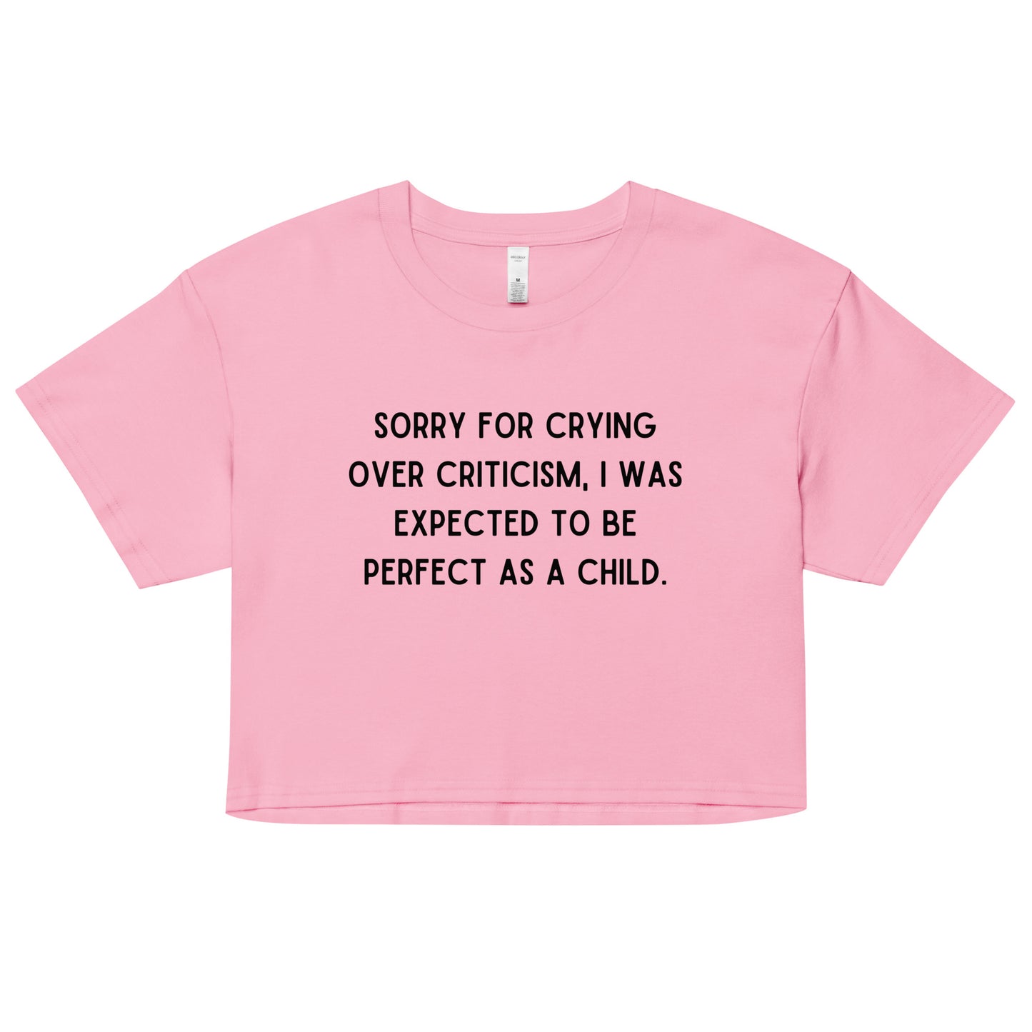 Criticism Crop Top