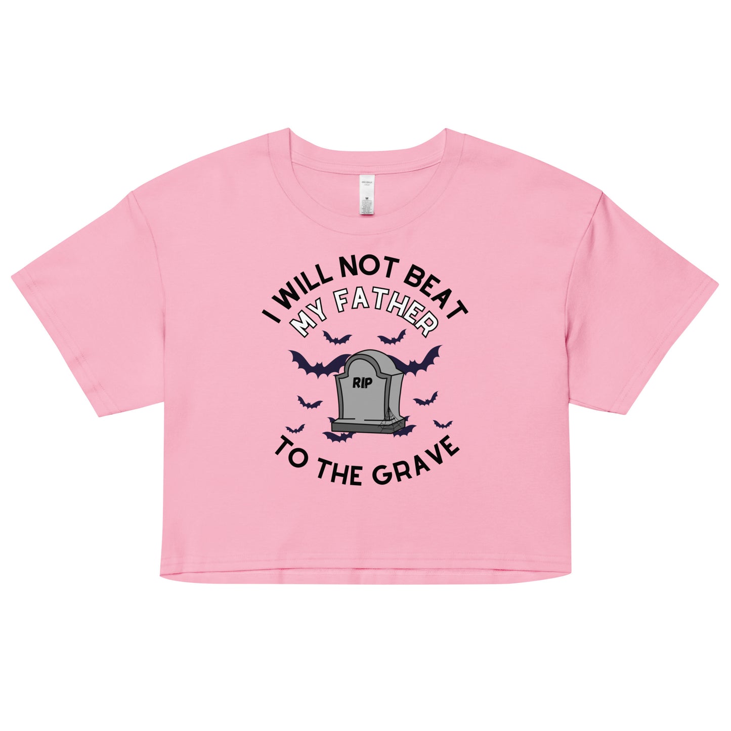 To the Grave Father Crop Top