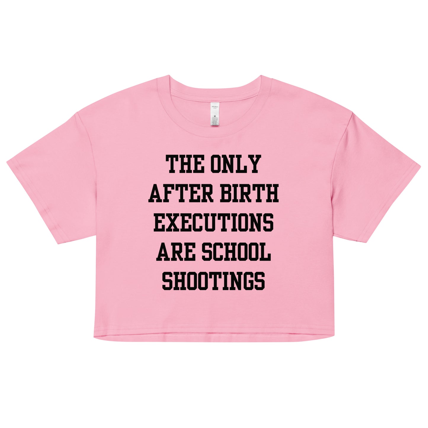 After Birth Executions Crop Top