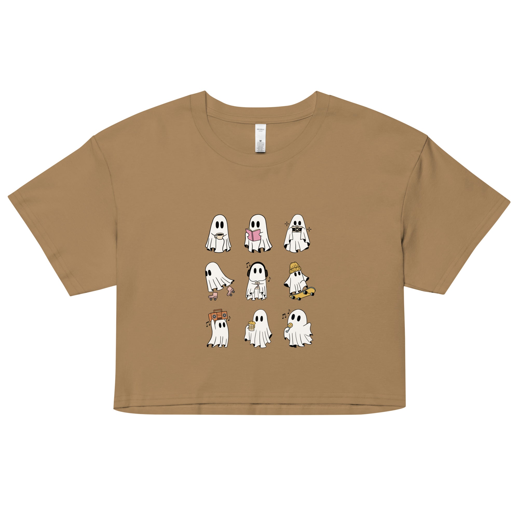 Ghosts Crop Top