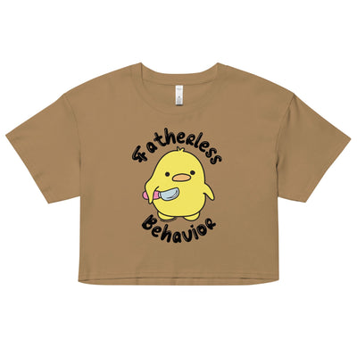 Fatherless Behavior Crop Top