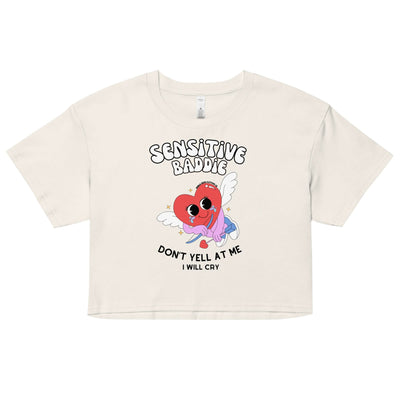 Sensitive Baddie Crop Top