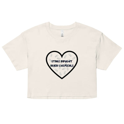 Store Bought Brain Chemicals Crop Top