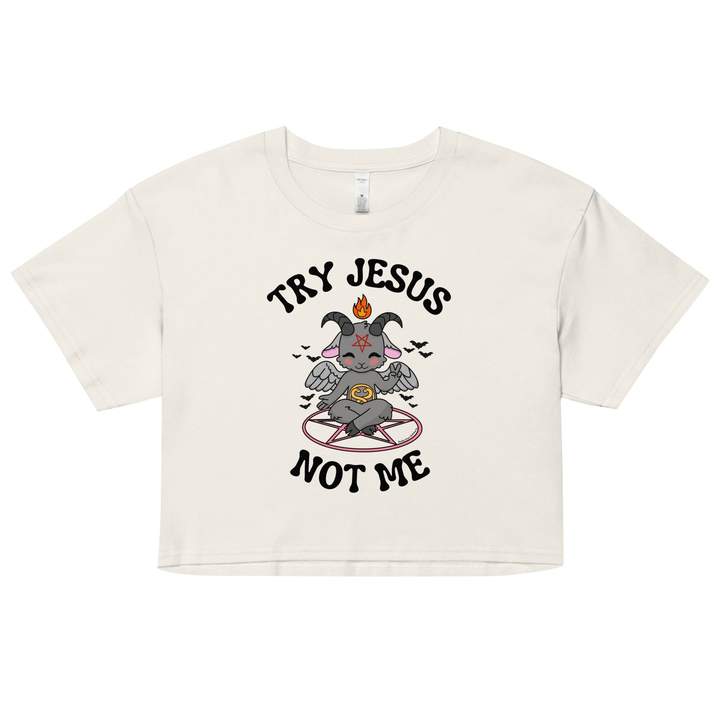 Try Jesus Crop Top