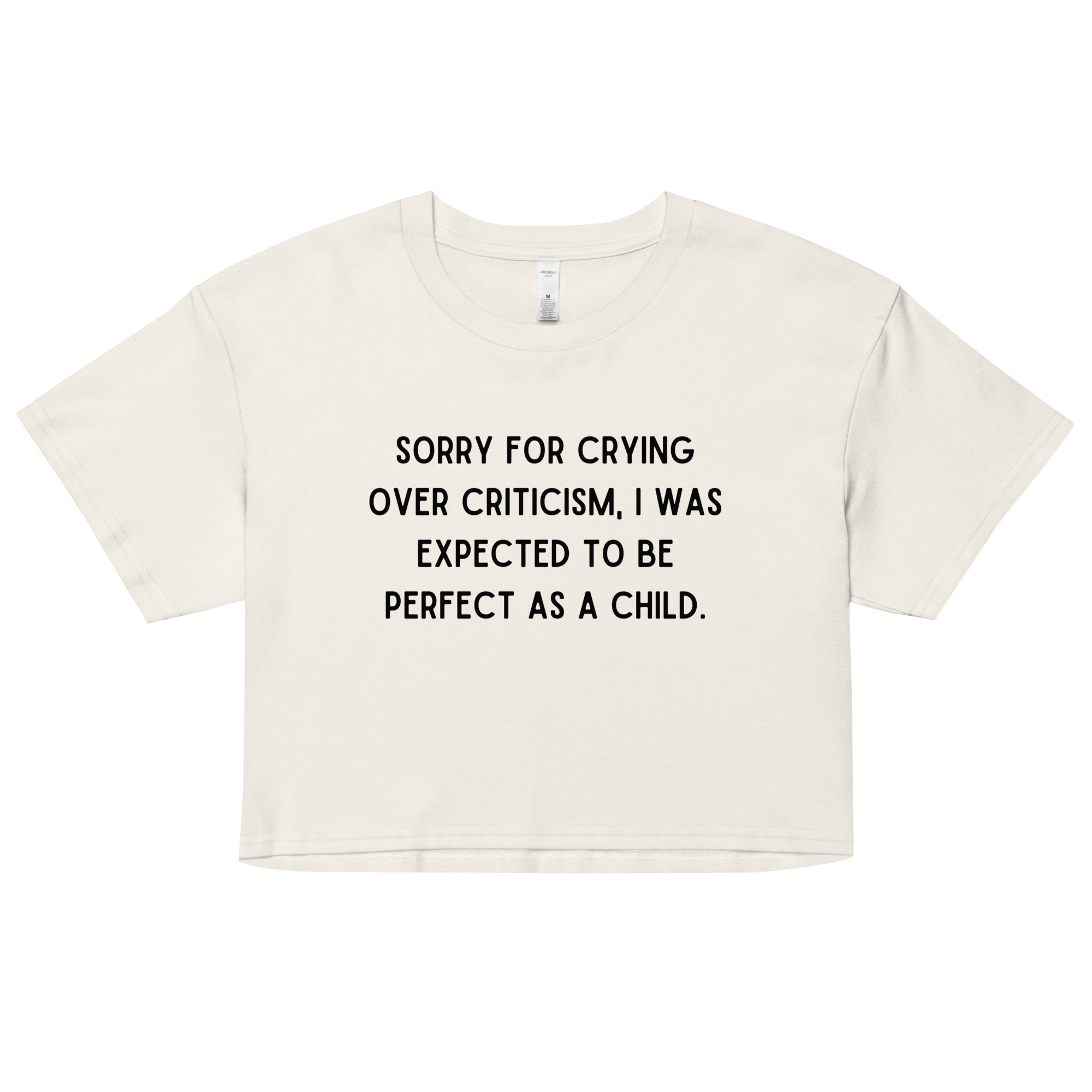 Criticism Crop Top