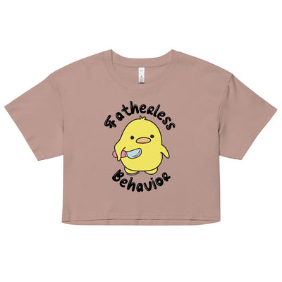 Fatherless Behavior Crop Top