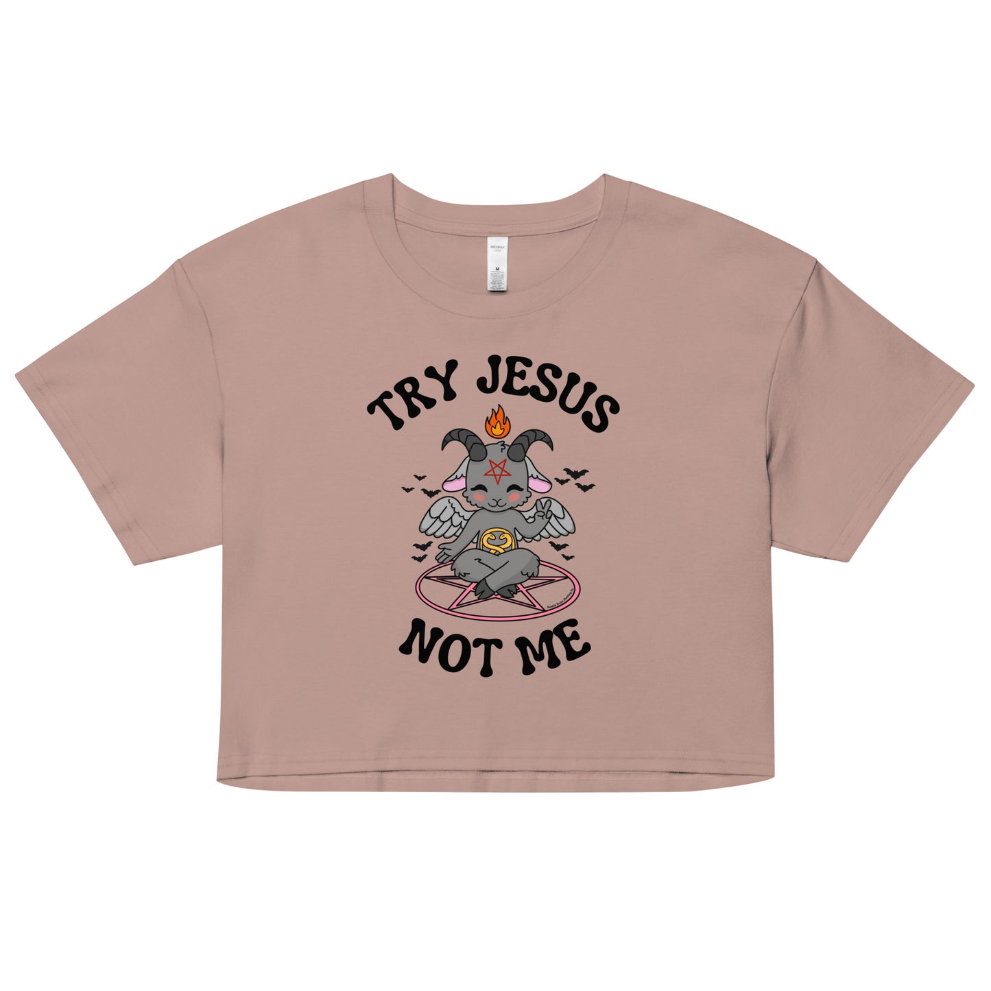 Try Jesus Crop Top