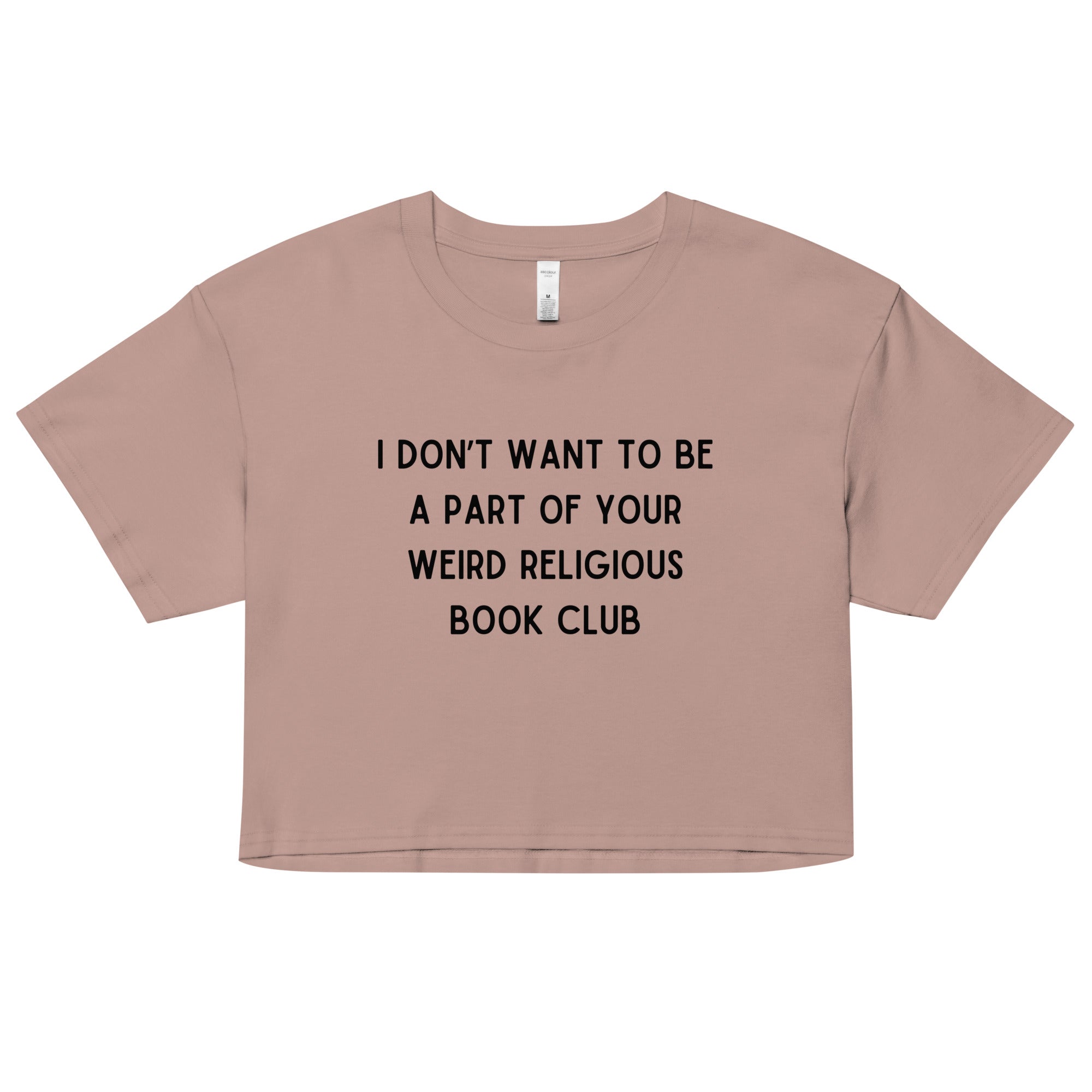 Book Club Crop Top