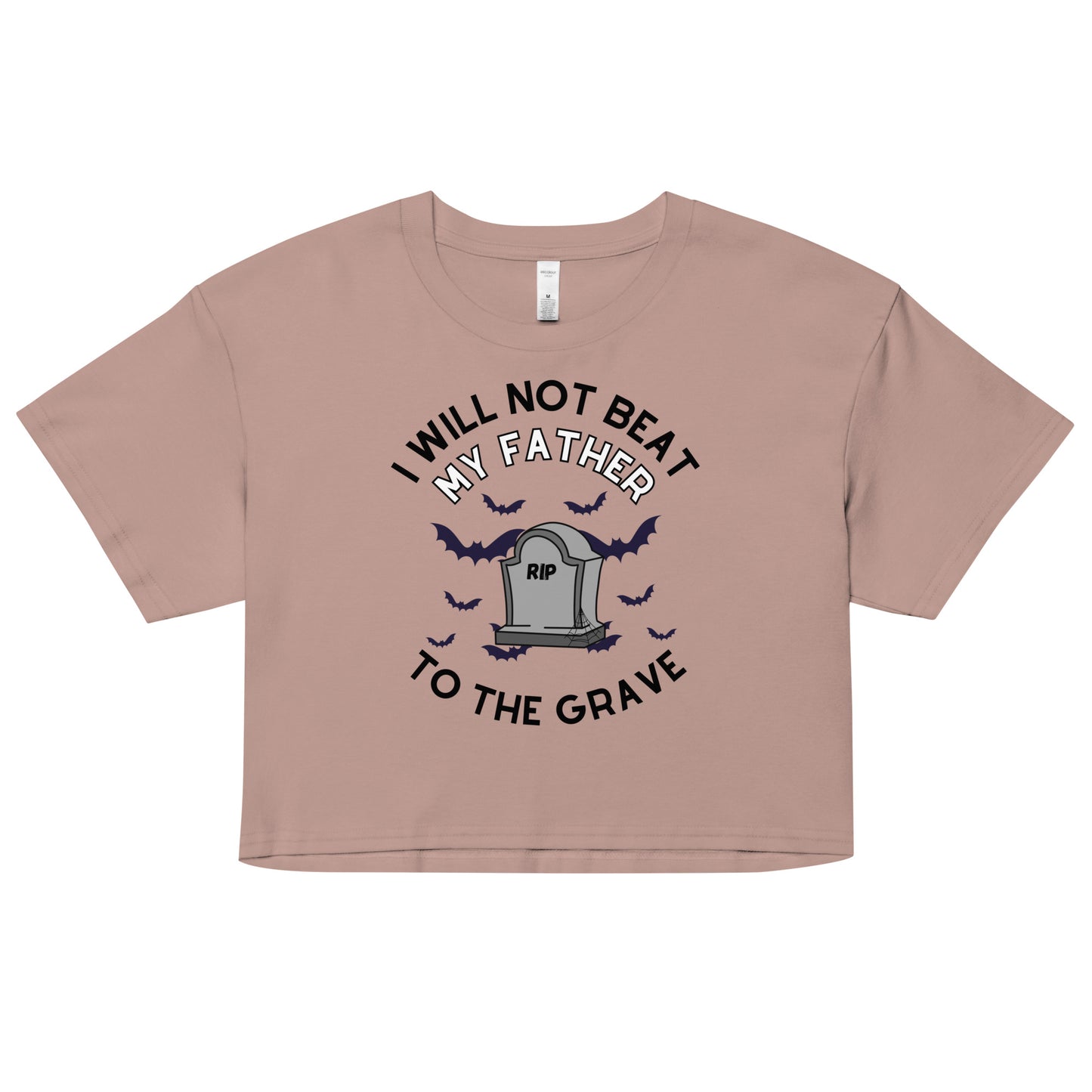 To the Grave Father Crop Top