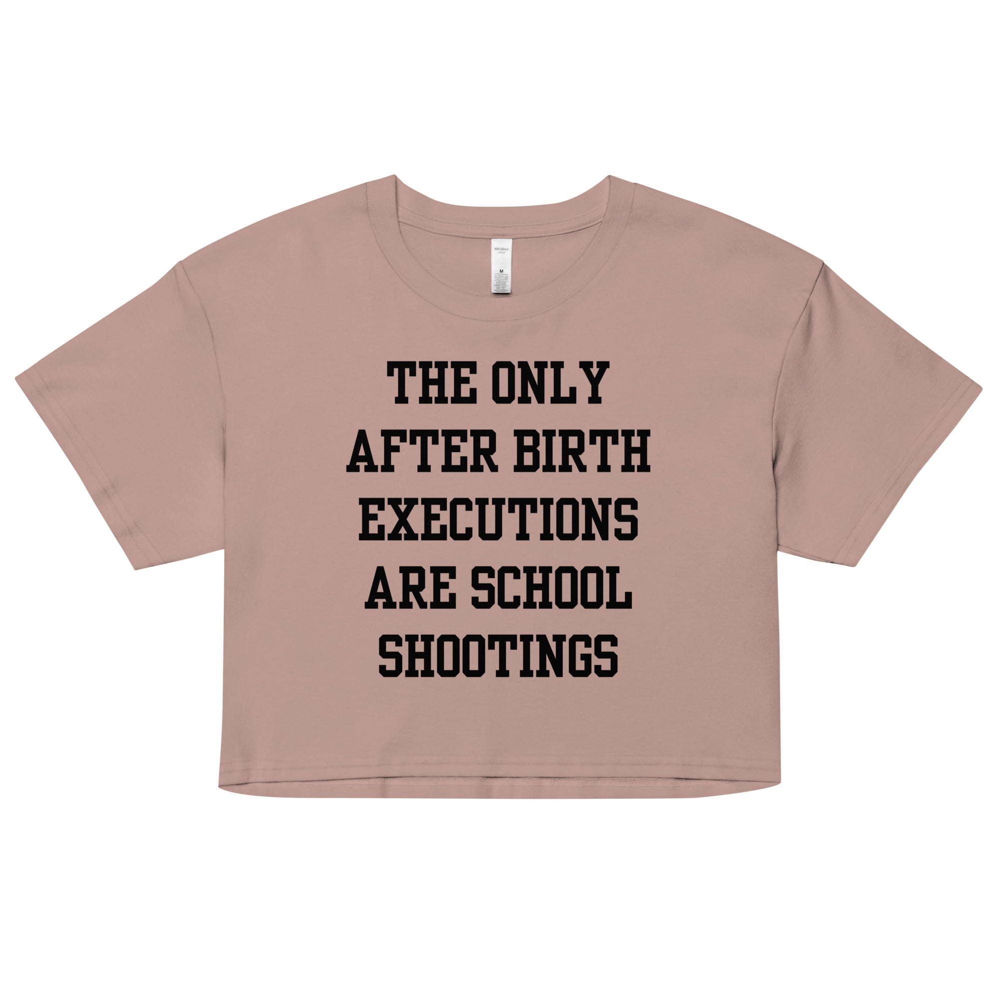 After Birth Executions Crop Top