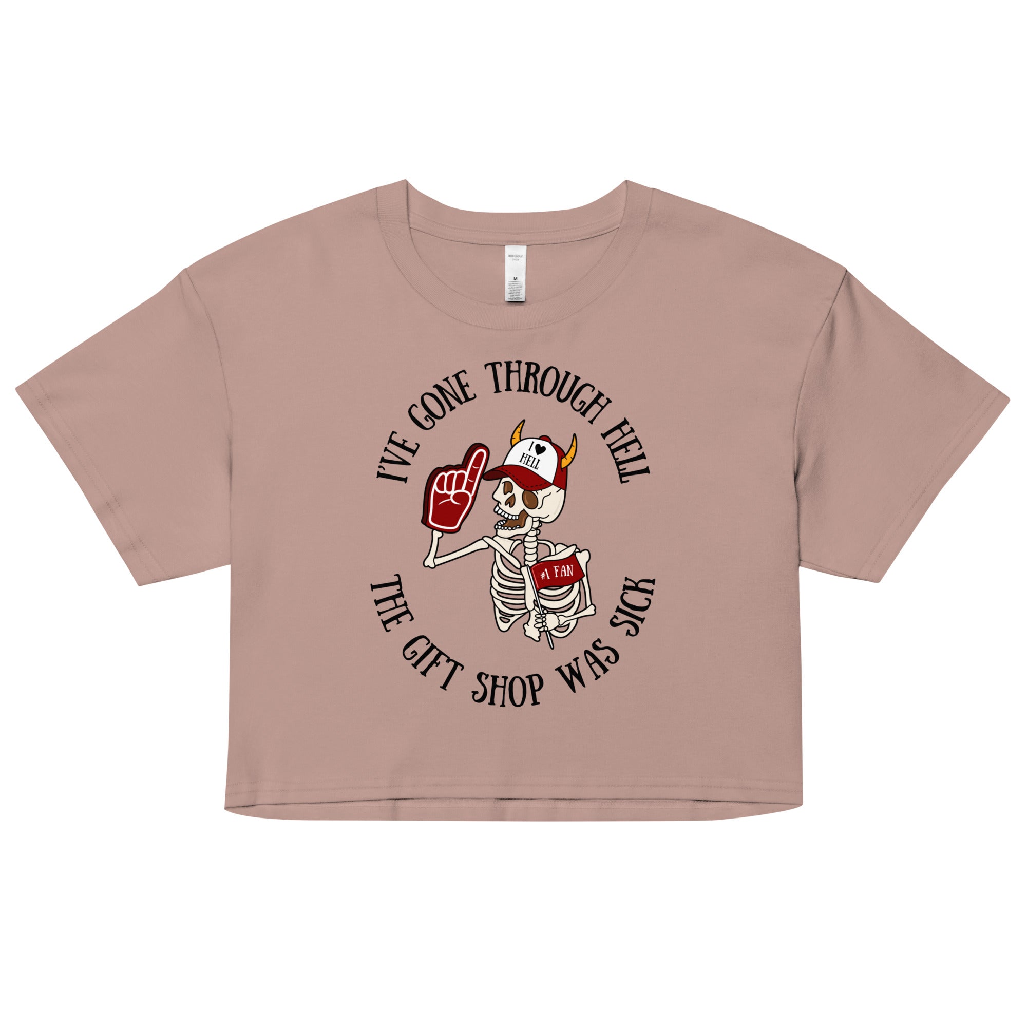 I've Been Through Hell Crop Top