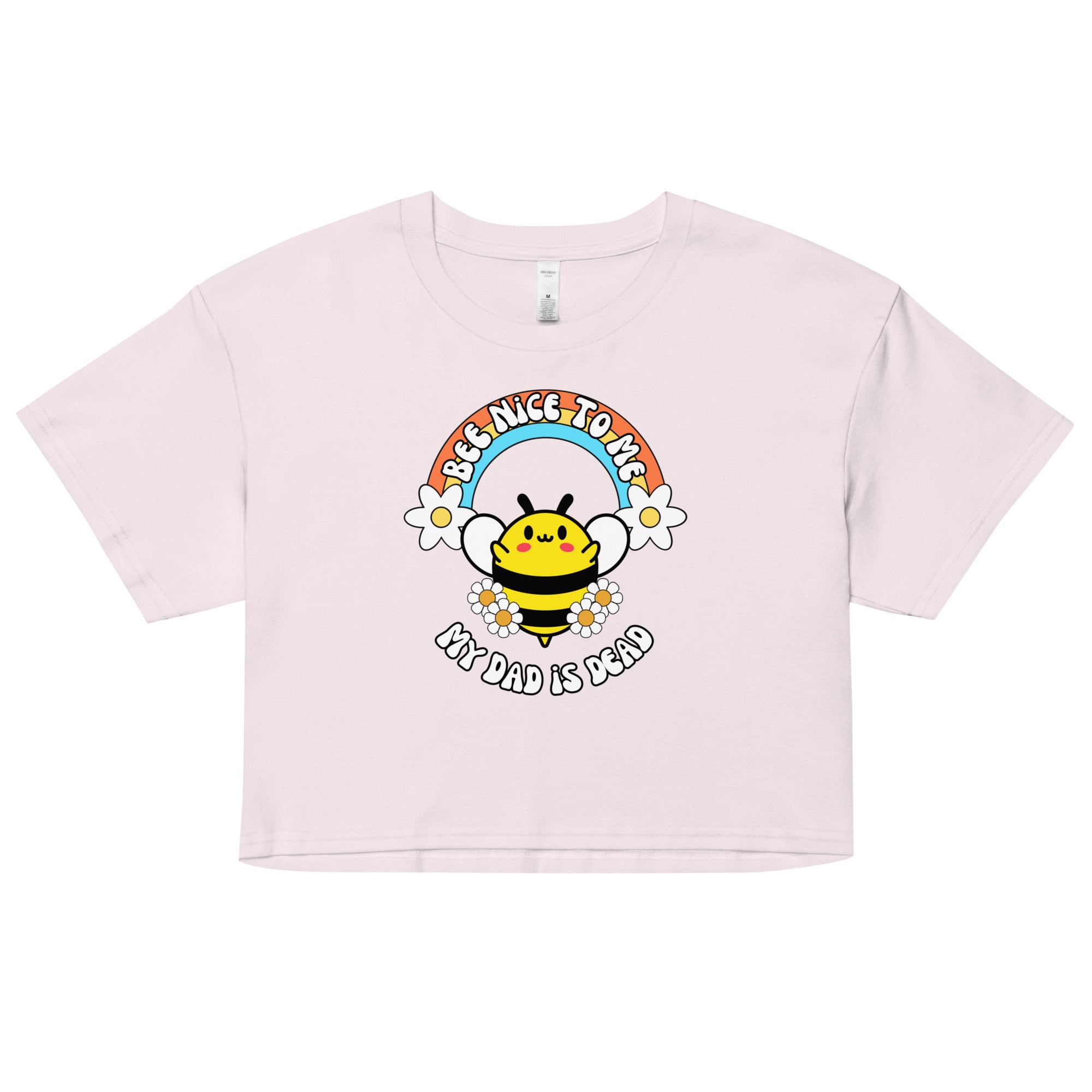 Bee Nice Dad Crop Top