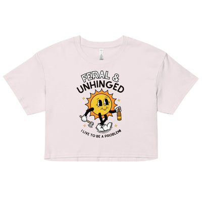 Feral & Unhinged Crop Top