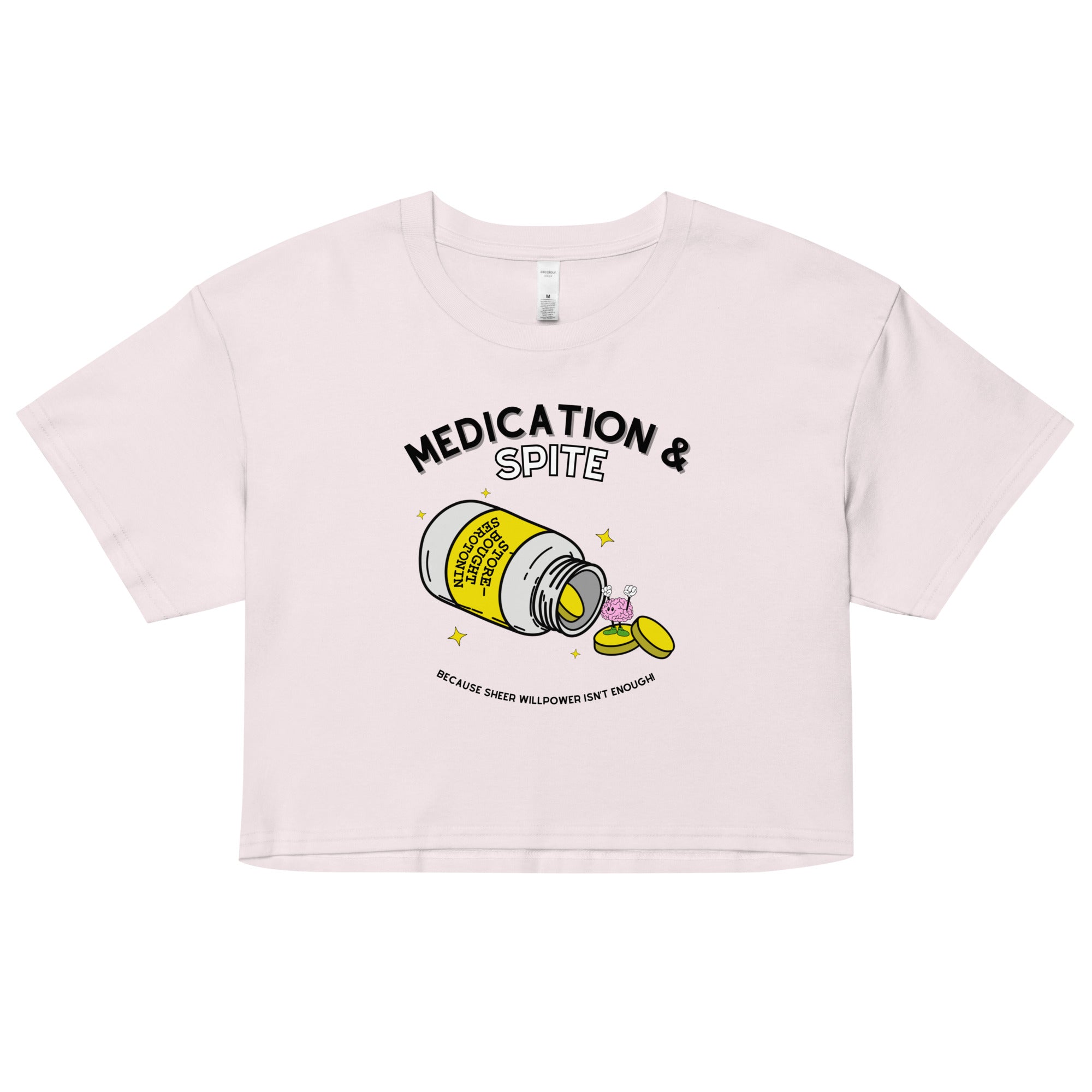 Medication & Spite Crop Top