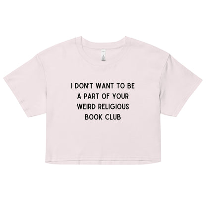 Book Club Crop Top